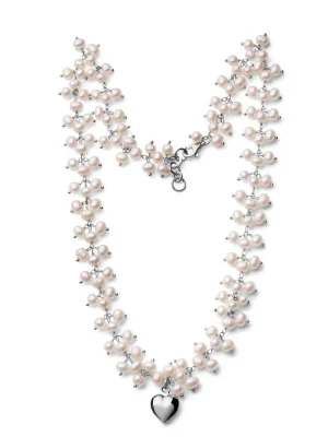 Maria Cristina Sterling girocollo Enjoy Pearls in Argento 925 e perle barocche. G4134